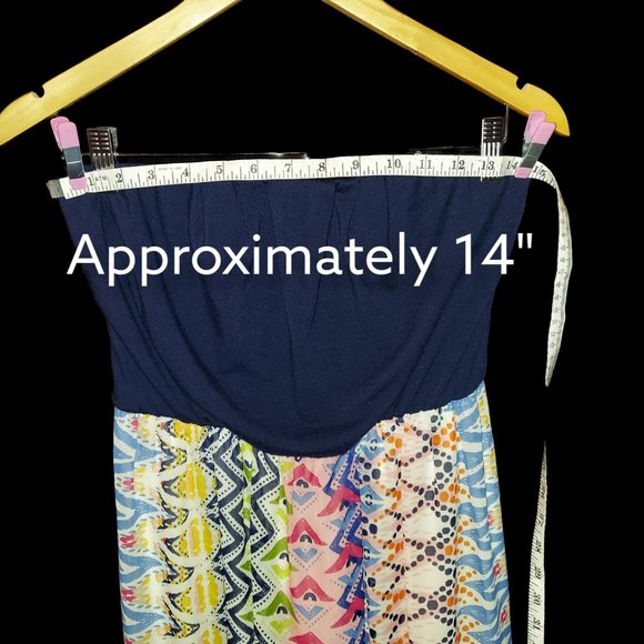 Lily Rose Strapless Maxi Dress - Women's Size M (Tall) - Picture 3 of 7